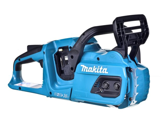 Makita DUC355Z chainsaw Black Blue - imagine 2
