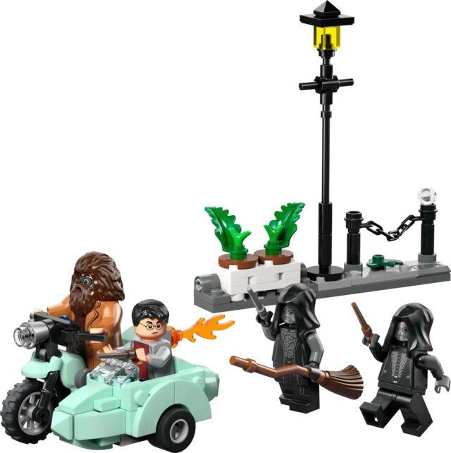 LEGO Harry Potter 76459 Harry Potter i Hagrid na Privet Drive - imagine 3