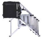 Krause Secury Folding ladder silver - imagine 5