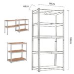 GREENBLUE GALVANIZED METAL STORAGE RACK GB378 - imagine 8