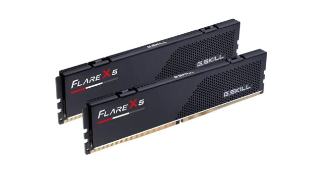 G.Skill Flare X5 F5-6000J3444F64GX2-FX5 memory module 128 GB 2 x 64 GB DDR5 5600 MT/s - imagine 3