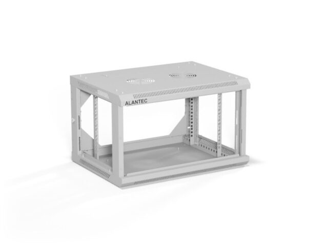 ALANTEC Racking cabinet 19  6U 600x450  Grey FLAT PACK - imagine 2