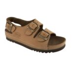 Scholl Air Bag Back Strap Comfortable Sandals Brown 35