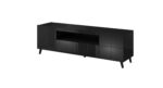 Cama TV stand REJA black gloss/black gloss - imagine 4