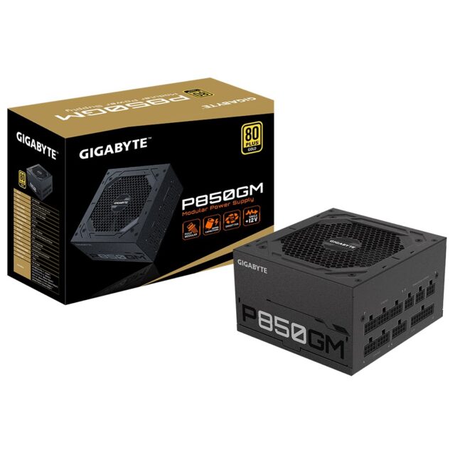 Gigabyte P850GM power supply unit 850 W 20+4 pin ATX ATX Black - imagine 7
