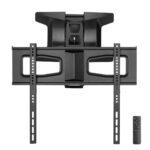 Maclean MC-891 Electric TV Wall Mount Bracket with Remote Control Height Adjustment 37'' - 70  max. VESA 600x400 up to 35kg Above Fireplace Mount Sturdy