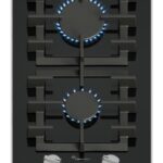 Bosch Serie 8 PRB3A6I40 hob Black Built-in 30 cm Gas 2 zone(s)