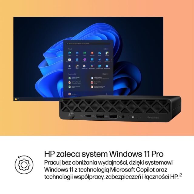 HP ProDesk 4 Mini G1i Ultra 5 225T 16GB DDR5 5600 SSD512 Arc W11Pro 3Y OnSite - imagine 16