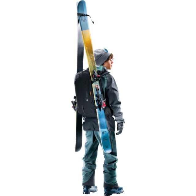 Ski touring backpack Deuter Freerider 30 L Black - imagine 4