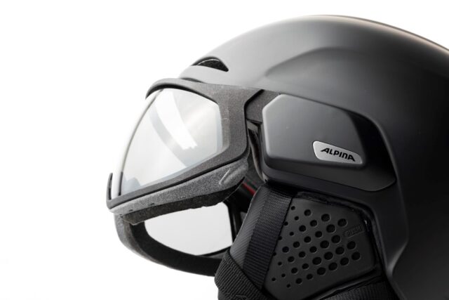 ALPINA WINTER HELMET ALTO V BLACK MATT 55-59 - imagine 6