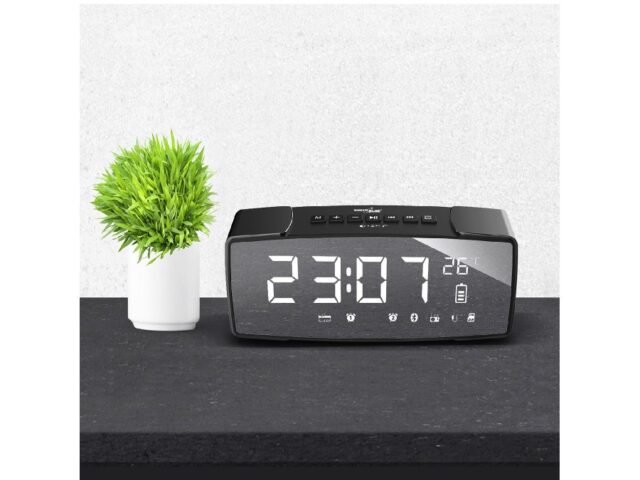 Greenblue 62917 Clock Digital Black  Grey - imagine 8