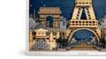 LEGO ARCHITECTURE 21064 Paris – City of Love - imagine 5