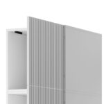 Wardrobe PAFOS 1D BASE 45x55 5x45 white matt
