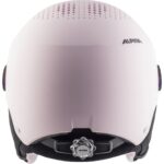 WINTER HELMET ALPINA ZUPO VISOR Q-LITE ROSE MATT 51-55 - imagine 3