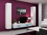 Cama TV stand VIGO NEW 30/180/40 white/white gloss - imagine 4