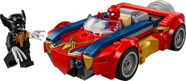 LEGO MARVEL 76336 Spider-Man Car vs. Venomized Wolverine - imagine 3