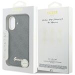 Case Guess 4G Script MagSafe for iPhone   17  black - imagine 8