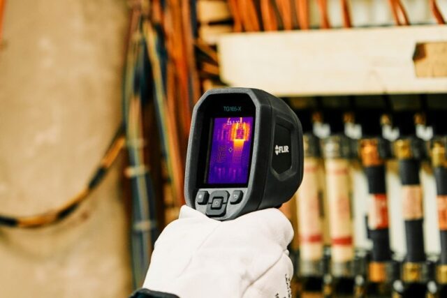 FLIR TG165-X MSX Termocamera -25 fino a +300 °C 80 x 60 Pixel 8.7 Hz MSX®  Luce LED integrata  Fotocamera digitale - imagine 6
