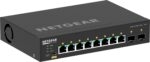NETGEAR 8x1G PoE+ 220W and 2xSFP+ Managed Switch - imagine 11
