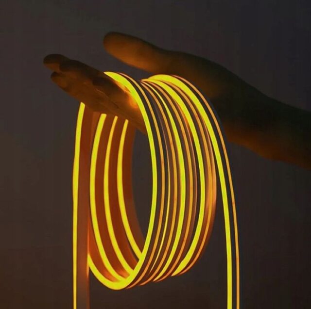 Taśma LED Vention Silicone Neon z pilotem IR i zasilaczem DC 12V 5m - imagine 6