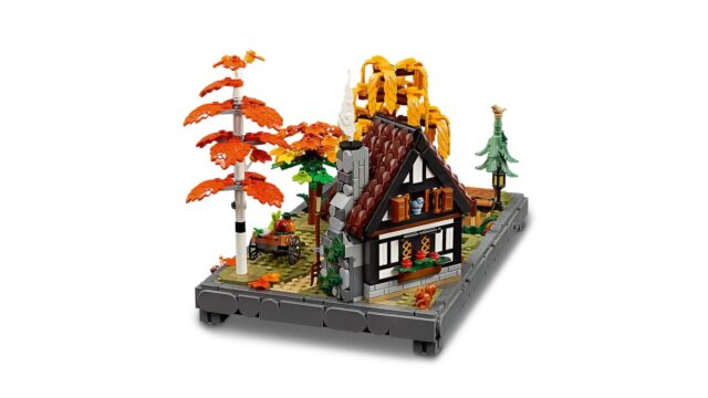 LEGO ICONS 11372 Autumn Cottage Garden - imagine 4