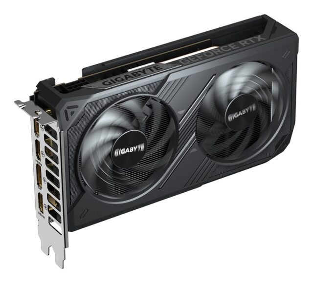 GIGABYTE GeForce RTX 5050 WINDFORCE OC 8G Graphics Card - 8GB GDDR6  128bit  PCI-E 5.0  2587MHz Core Clock  2 x DP  2 x HDMI  NVIDIA DLSS 4  GV-N5050WF2OC-8GD - imagine 5