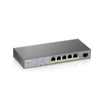 Zyxel GS1350-6HP-EU0101F network switch Managed L2 Gigabit Ethernet (10/100/1000) Power over Ethernet (PoE) Grey - imagine 7