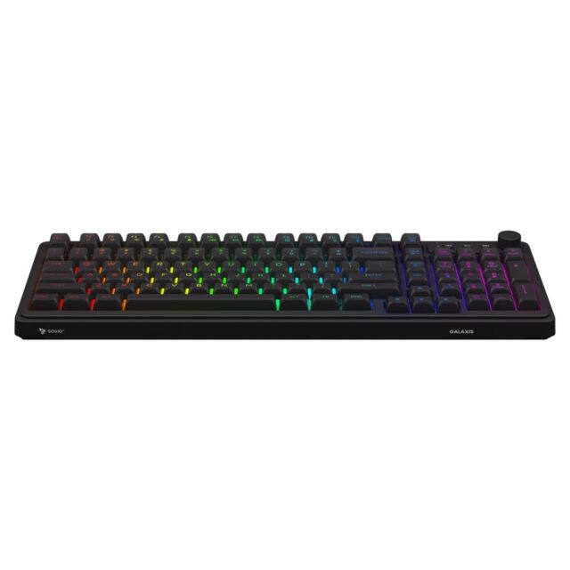 Savio Galaxis keyboard Gaming USB QWERTY US English Black - imagine 3