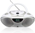 Blaupunkt BB14WH CD player CD recorder Silver  White - imagine 2