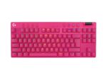 Logitech G PRO X TKL keyboard Gaming RF Wireless + Bluetooth QWERTY US International Pink - imagine 3