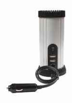 Gembird EG-PWC150-01 power adapter/inverter Auto 150 W Black  Grey - imagine 6