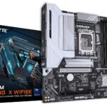 GIGABYTE B860M GAMING X WIFI6E Motherboard - Intel Core Ultra Series CPUs  8+1+2+2 Phases VRM  up to 9200MHz DDR5  1xPCIe 5.0 + 1xPCIe 4.0 M.2  2.5GbE LAN  WIFI 6E  USB 4