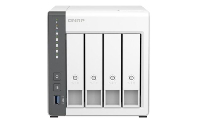 QNAP TS-433 NAS Tower Ethernet LAN Cortex-A55 - imagine 3