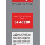 Activejet AC-G490Bk Ink (replacement for Canon GI-490BK; Supreme; 135 ml; 6000 pages  black)