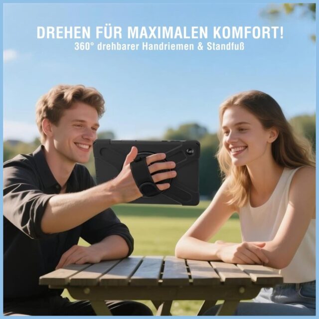 Pancerne etui z uchwytem 4smarts Rugged  Case Grip do Samsung Galaxy Tab A11 - imagine 9