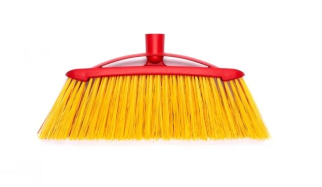 Broom VILEDA 2in1 Garden Outdoor (red/yellow) - imagine 5