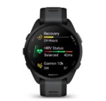 Garmin Forerunner 165 3.05 cm (1.2 ) AMOLED 43 mm Digital 390 x 390 pixels Touchscreen Black GPS (satellite) - imagine 4