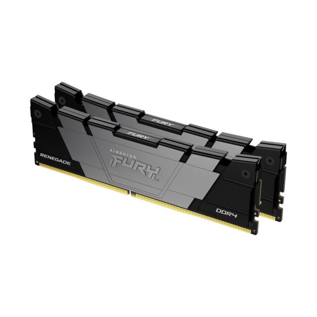 Kingston Technology FURY 16GB 3200MT/s DDR4 CL16 DIMM (Kit of 2) Renegade Black - imagine 4