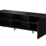 Cama RTV cabinet PAFOS 150x42x52 Black matt