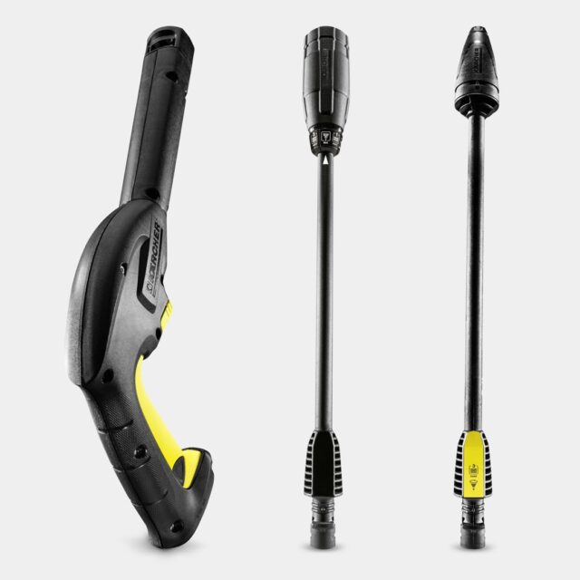 Kärcher K 2 POWER CONTROL pressure washer Upright Electric 360 l/h Black  Yellow - imagine 4