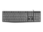 NATEC KEYBOARD NAUTILUS US SLIM - imagine 2