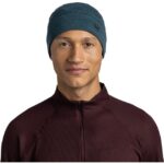 Buff Midweight Merino Wool Hat Hat Blue - imagine 3