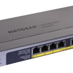 NETGEAR GS108PP Unmanaged Gigabit Ethernet (10/100/1000) Power over Ethernet (PoE) Black
