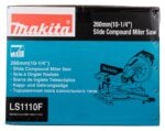 Makita LS1110F Compound Miter Saw - imagine 8