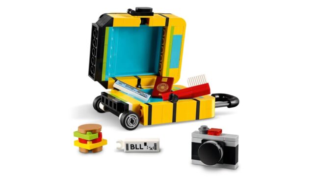 LEGO 40817 Yellow Travel Suitcase - imagine 4