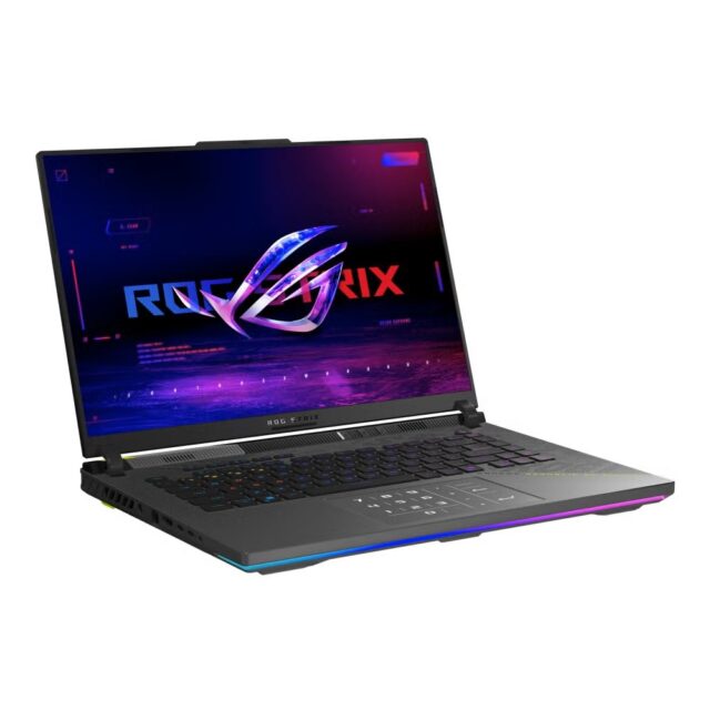 ASUS ROG Strix G16 G614PR-R9161W AMD Ryzen™ 9 8940HX Laptop 40.6 cm (16 ) WUXGA 16 GB DDR5-SDRAM 1 TB SSD NVIDIA GeForce RTX 5070 Ti Wi-Fi 6E (802.11ax) Windows 11 Home Black  Grey - imagine 3