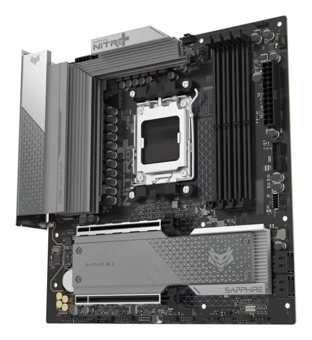 Sapphire NITRO+ B850M WIFI AMD B850 Socket AM5 micro ATX - imagine 3