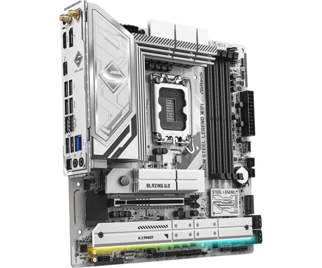 ASRock B860M Steel Legend WiFi motherboard - imagine 3
