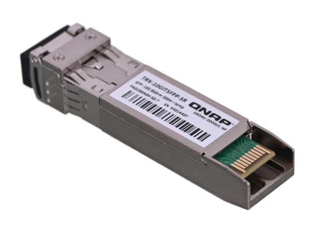 QNAP TRX-10GITSFPP-SR network transceiver module Fiber optic 10000 Mbit/s SFP+ 850 nm - imagine 3