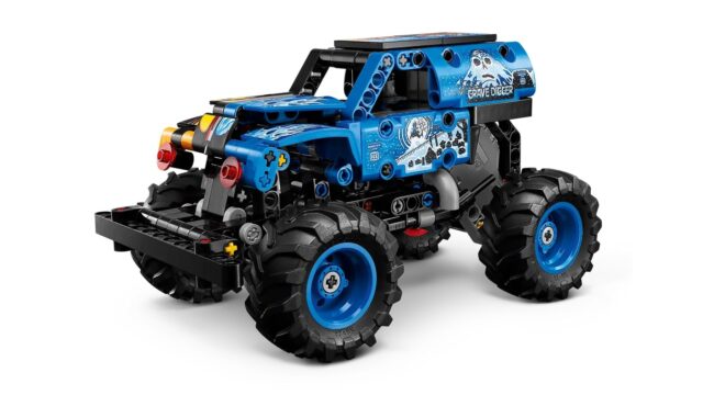 LEGO TECHNIC 42219 Monster Jam Grave Digger Fire and Ice - imagine 7